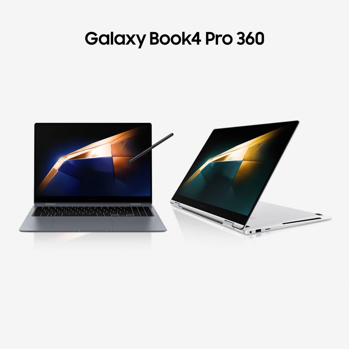 Samsung Galaxy Book4 Pro 360, Convertible Laptop 16" HDR, Touch and S Pen, Intel Core Ultra 7-155H, 16GB RAM, 1TB SSD, Intel ARC Graphics, Windows 11 Home, Grey, Spanish QWERTY Keyboard