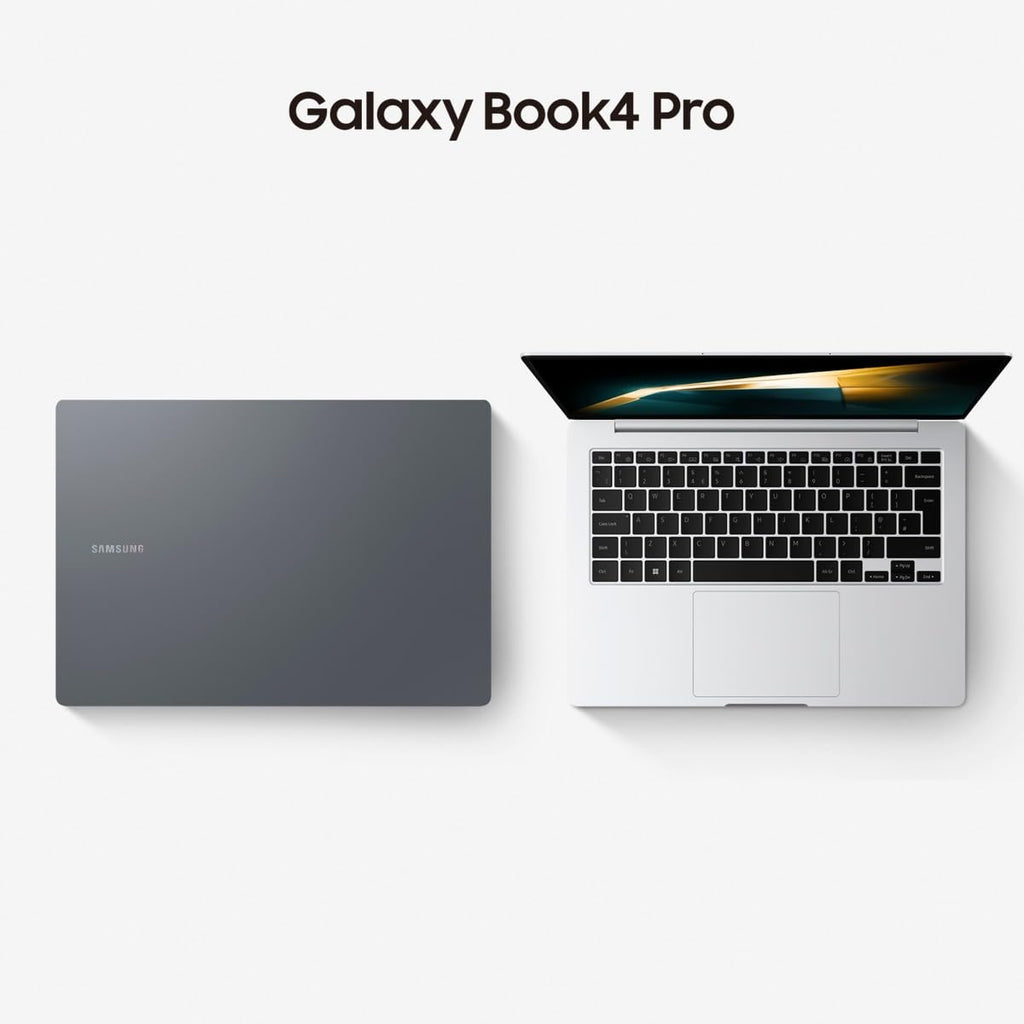 Samsung Galaxy Book4 Pro, Computador portátil ultrafino de 14", HDR, tátil, Intel Core Ultra 7-155H, 16 GB RAM, 512 GB SSD, Intel ARC Graphics, Windows 11 Home, cinzento Moonstone, teclado QWERTY