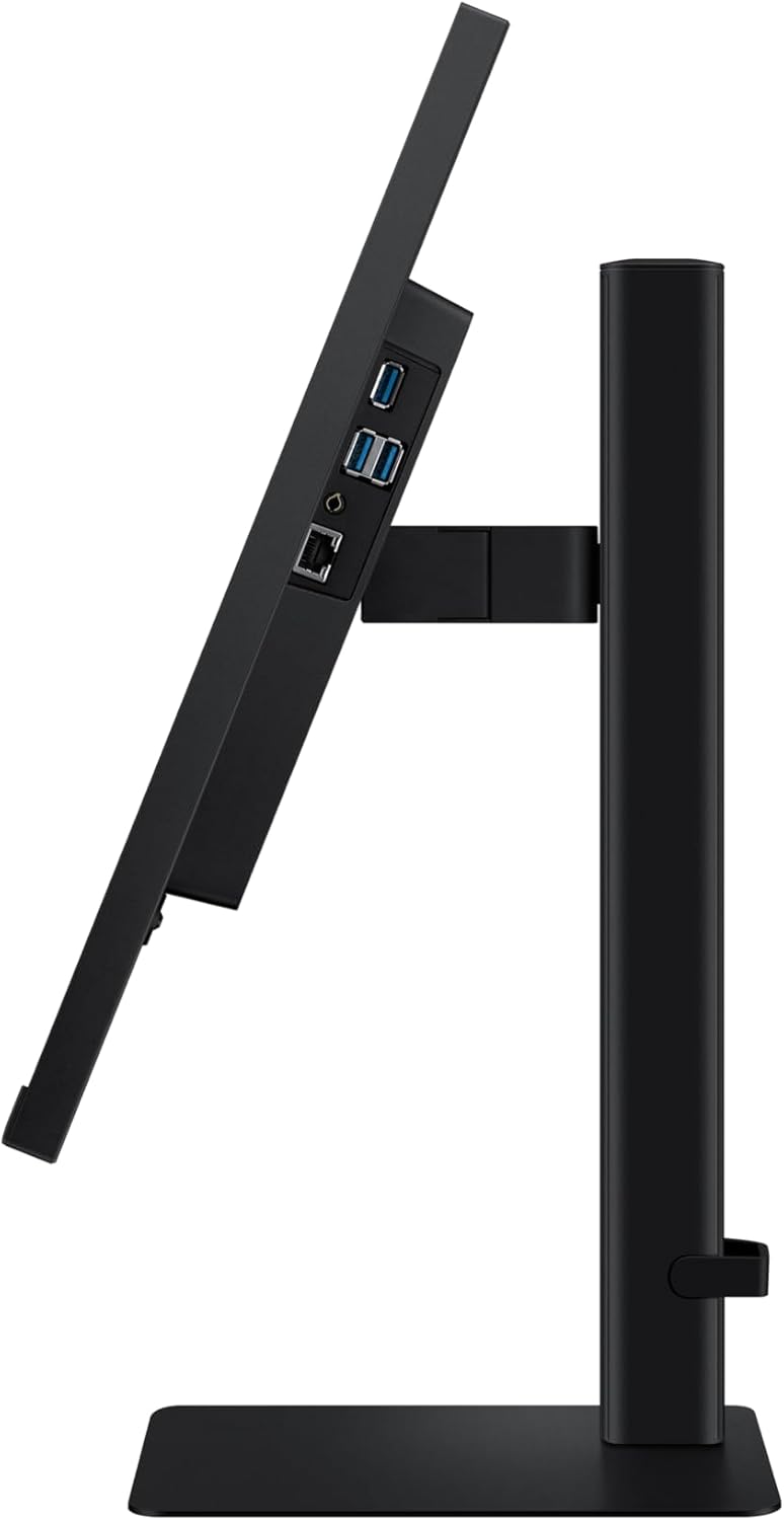 SAMSUNG 27-Inch ViewFinity S8 (S80UD) 4K UHD High Resolution Monitor with HDR10, USB-C, Height Adjustable Ergonomic Stand, Built-In KVM Switch, Advanced Eye Care, LS27D802UANXGO, 2024