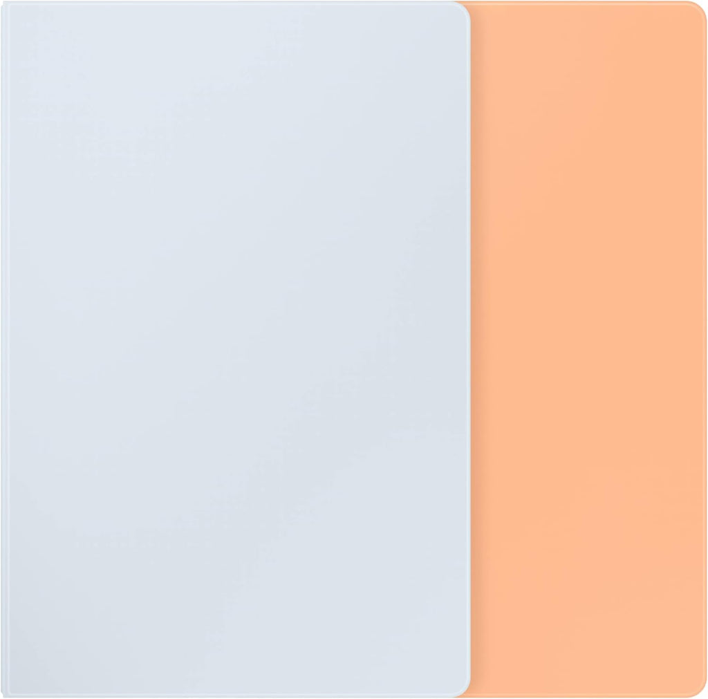 SAMSUNG Galaxy S10+ | Tab S9+ | S9FE+ Smart Book Cover, Tablet Protection Case, Portrait and Landscape Modes, Detachable Platform, Auto Screen On/Off, US Version, Orange