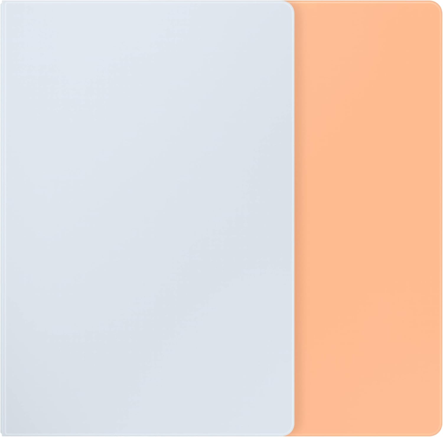 SAMSUNG Galaxy S10+ | Tab S9+ | S9FE+ Smart Book Cover, Tablet Protection Case, Portrait and Landscape Modes, Detachable Platform, Auto Screen On/Off, US Version, Orange