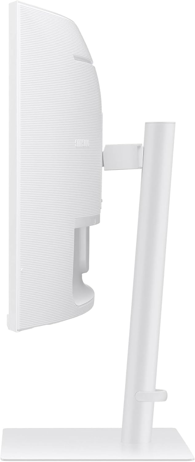 Samsung 34” ViewFinity (S65TC) Series Ultra-WQHD 1000R Curved Computer Monitor, HDR10, 100Hz, AMD FreeSync, Thunderbolt 4, Height Adjustable Stand, Built-in Speakers, Eye Care, LS34C650TANXGO, 2024