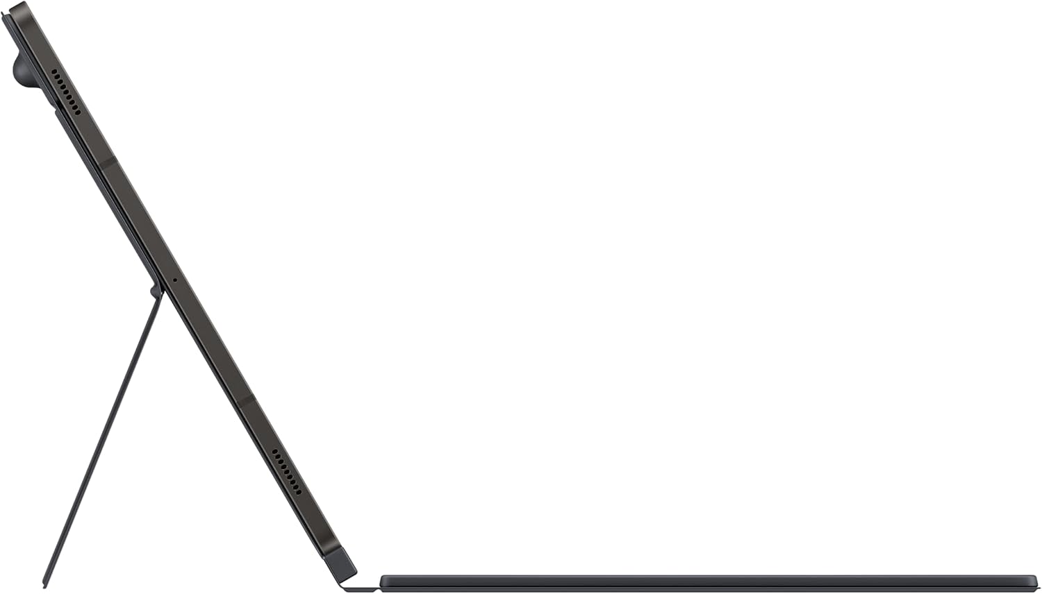 Samsung Galaxy Tab S9 FE+ Book Cover Keyboard, Tablet Protector Case, PC- Like Experience, Magnetic Back, Versatile Viewing Positions, Wireless Keyboard Sharing, US Version, Black