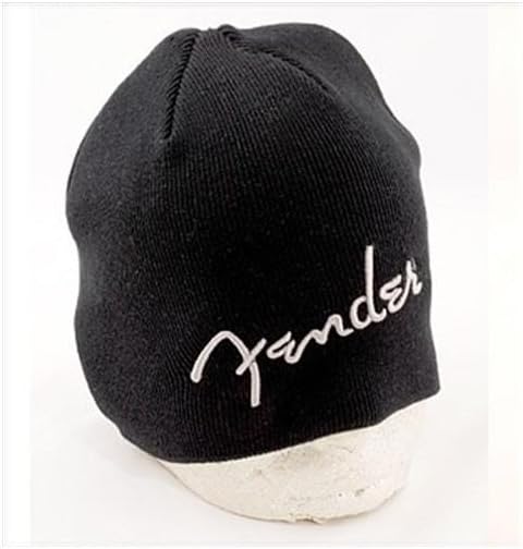 Fender 910-6111-706 Gorro con Logo - Negro