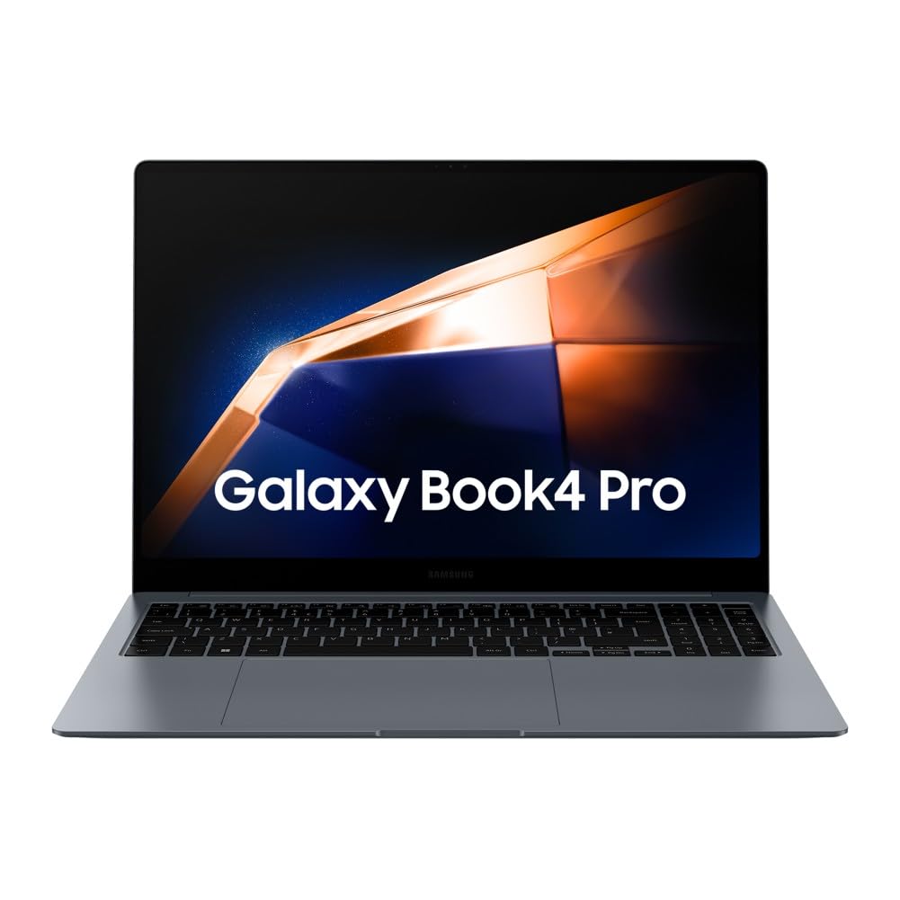 Samsung Galaxy Book4 Pro, Computador portátil ultrafino de 14", HDR, tátil, Intel Core Ultra 7-155H, 16 GB RAM, 512 GB SSD, Intel ARC Graphics, Windows 11 Home, cinzento Moonstone, teclado QWERTY