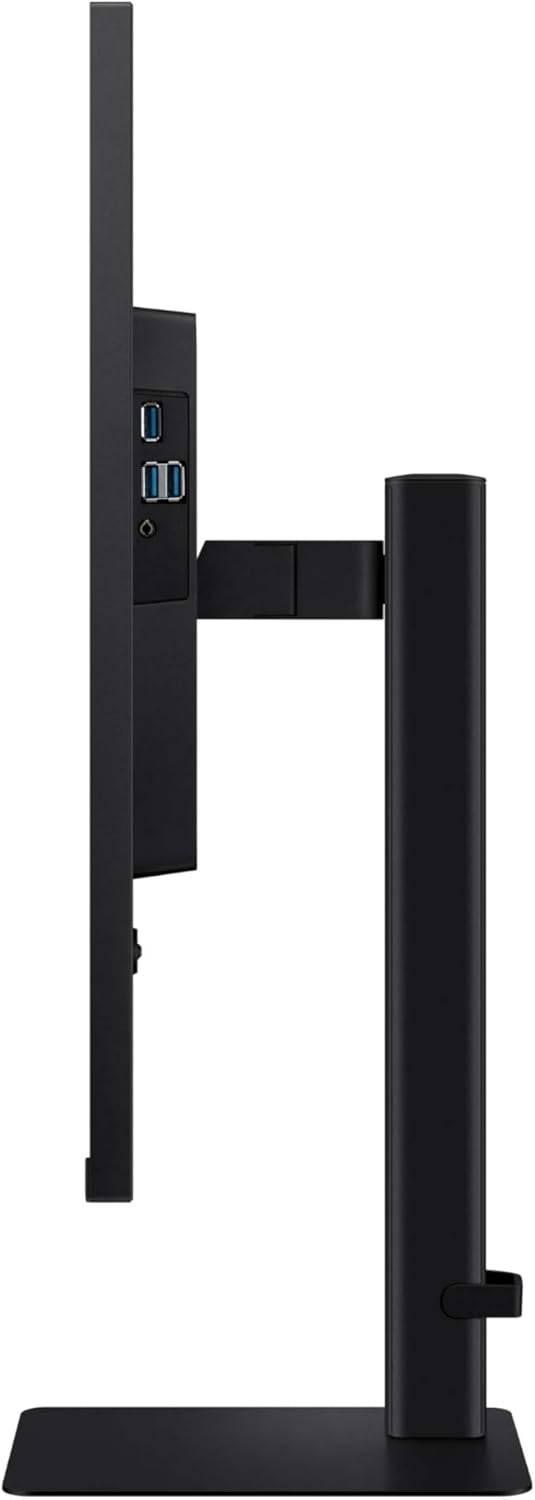 SAMSUNG 32" ViewFinity S8 (S80D) Series 4K UHD High Resolution Computer Monitor, HDR10, Multiple Ports w/ HDMI, DisplayPort, USB-A, Height Adjustable Stand, LS32D806EANXGO, 2024, 3Yr Warranty