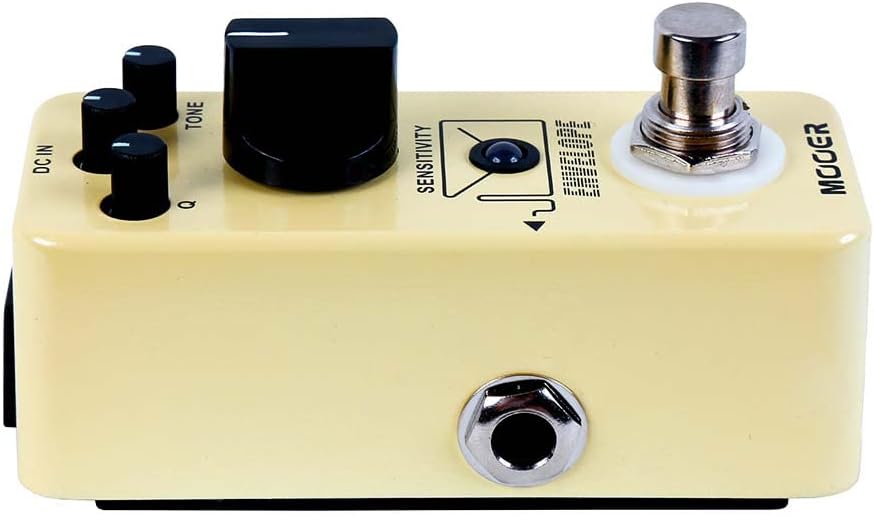 MOOER - Analog envelope filter, dynamic automatic Wah pedal, exaggerated funk, subtle and sensual, static frequency filter effects for guitar and bass.