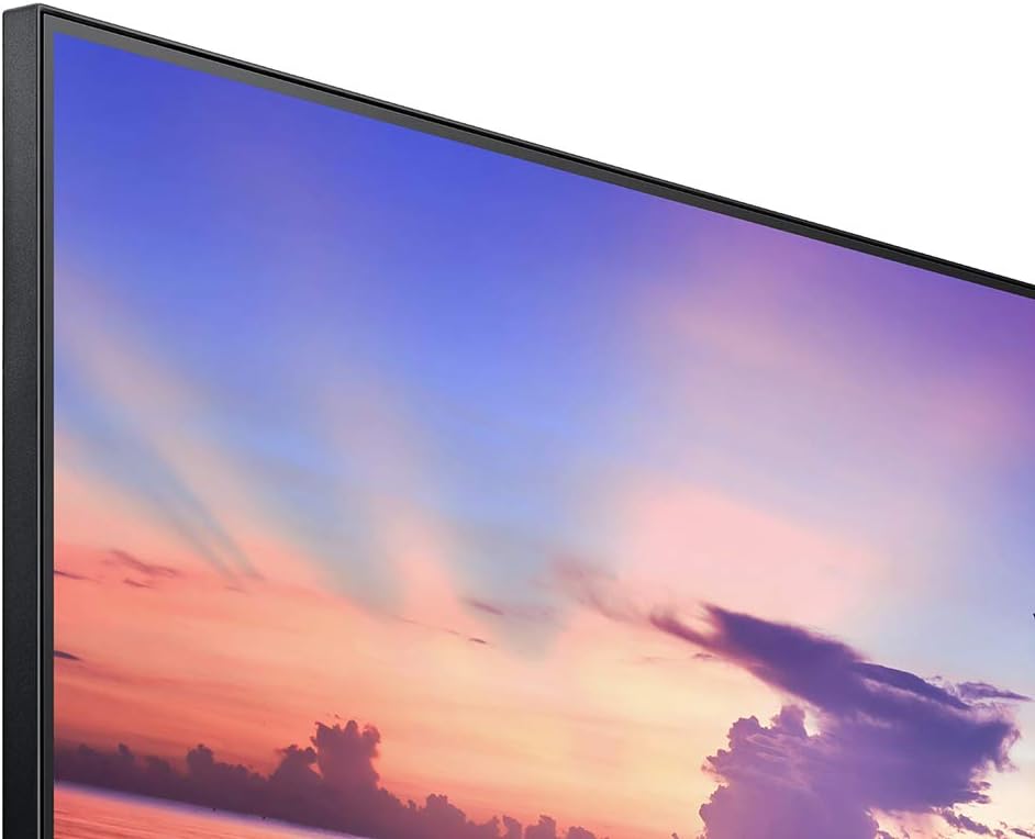 SAMSUNG 22" T350 Series FHD 1080p Computer Monitor, 75Hz, IPS Panel, HDMI, VGA (D-Sub), 3-Sided Border-Less, FreeSync, LF22T350FHNXZA