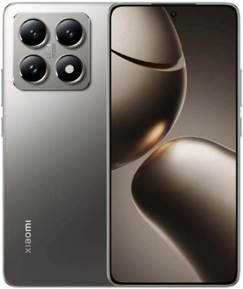 XIAOMI 14T – Smartphone de 12+256GB, Lentes Leica Summilux, MediaTek Dimensity 8300 Ultra, Pantalla AMOLED de 6,67'' 144Hz, HyperCharge 67W, Gris Titanio (Versión ES)