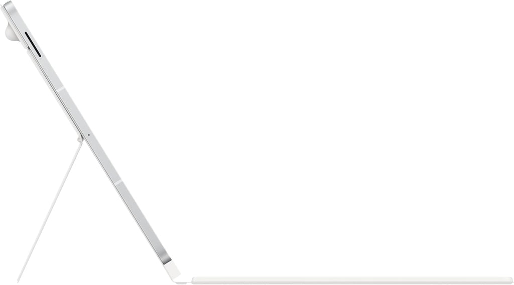 Samsung Galaxy Tab S10 FE+ Book Cover Keyboard - AI Key for Galaxy Tab S10 FE+, Detachable Platform, PC-Like Experience, Wireless Keyboard Sharing, White