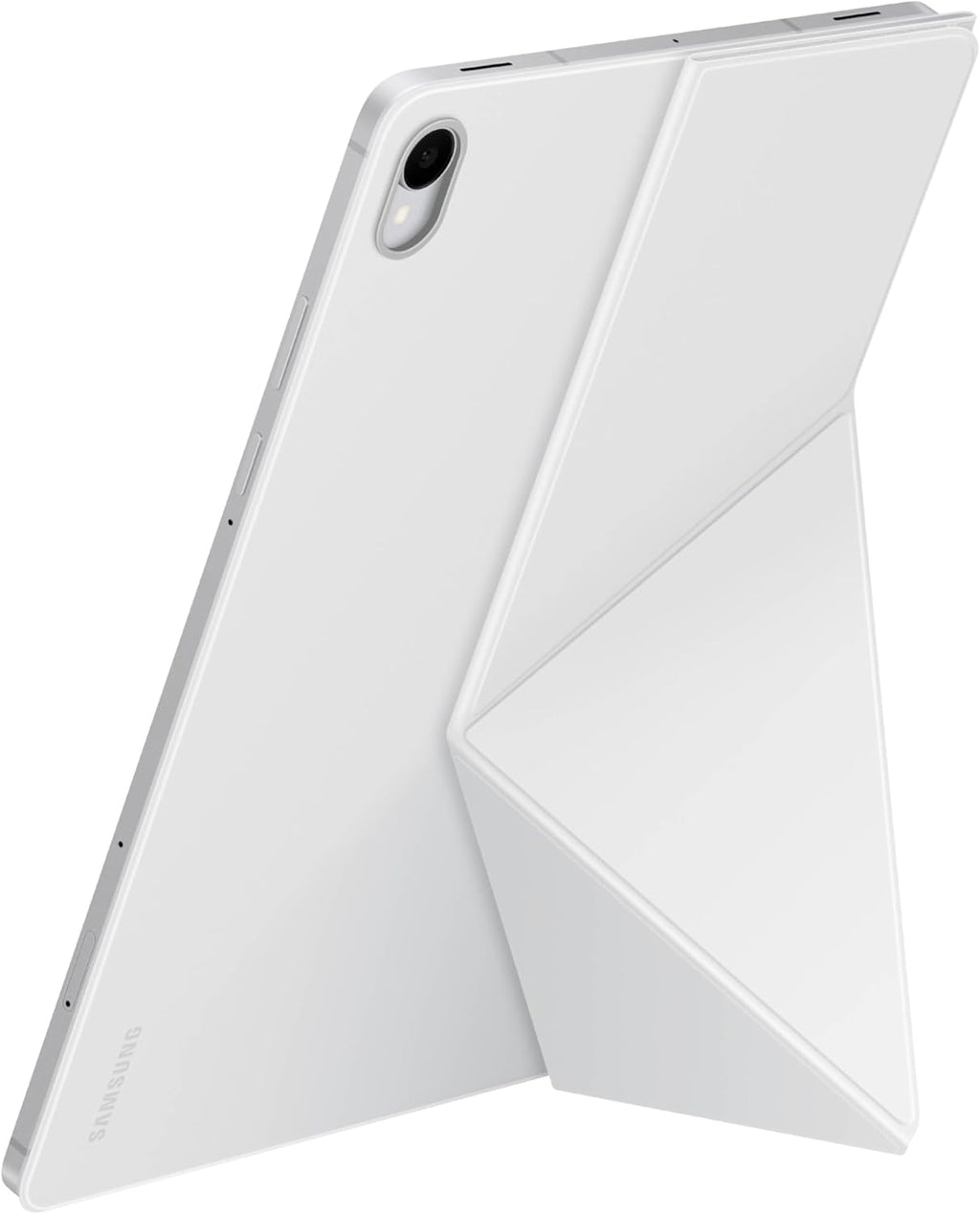 Samsung Galaxy Tab S11 Smart Book Cover Tablet Case, Minimalist Style, Slim and Sleek, Foldable Stand, US Version, White