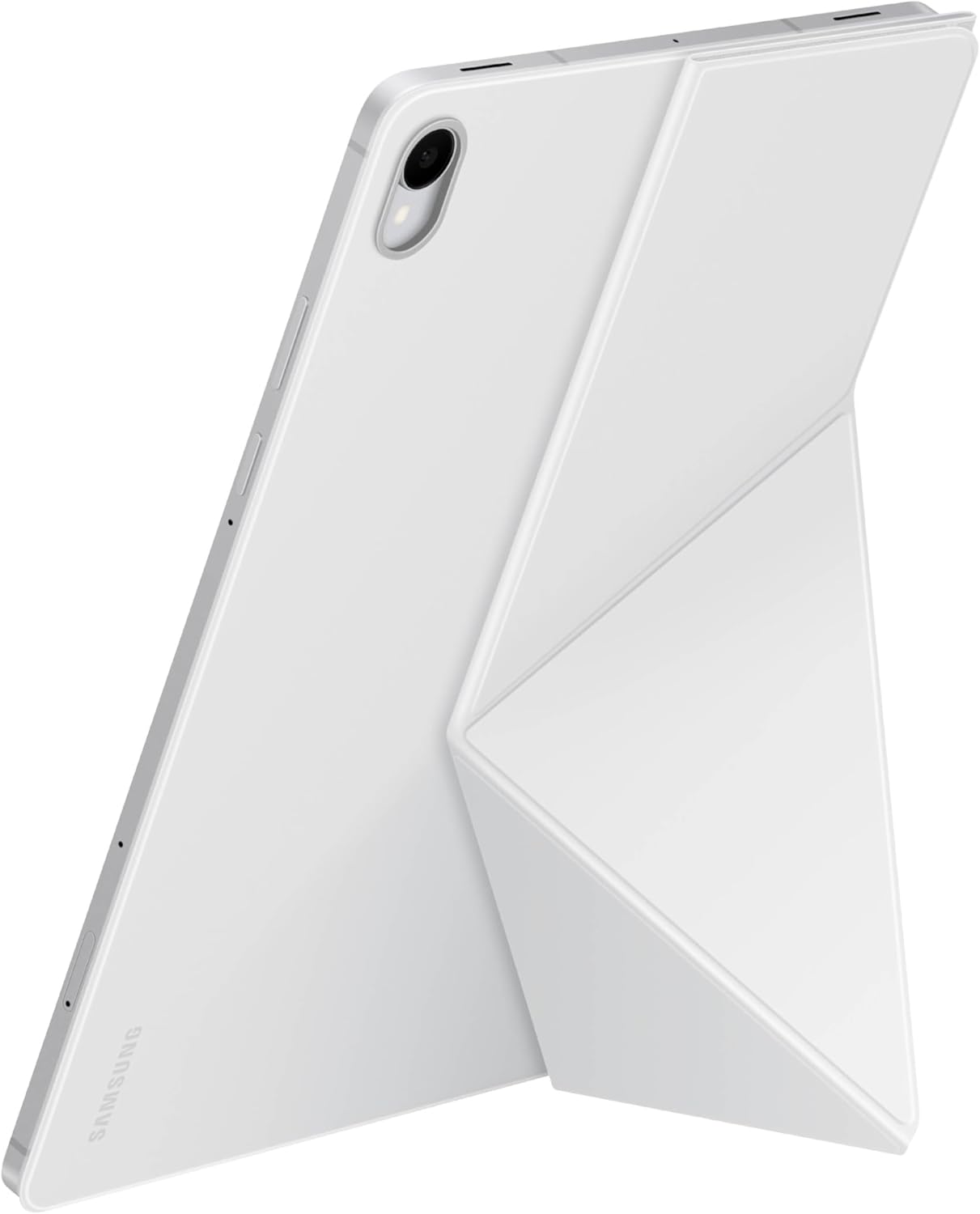 Samsung Galaxy Tab S11 Smart Book Cover Tablet Case, Minimalist Style, Slim and Sleek, Foldable Stand, US Version, White