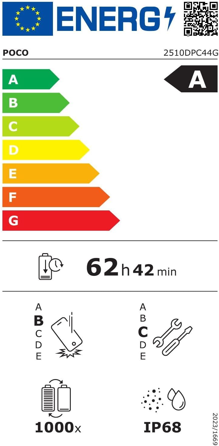 XIAOMI POCO F8 Pro - Smartphone de 12+256GB, Triple cámara de 50MP con OIS, Pantalla AMOLED de 6,59” 120Hz, Snapdragon 8 Elite, Hypercharge 100W, Cargador no Incluido, Azul (Versión ES)
