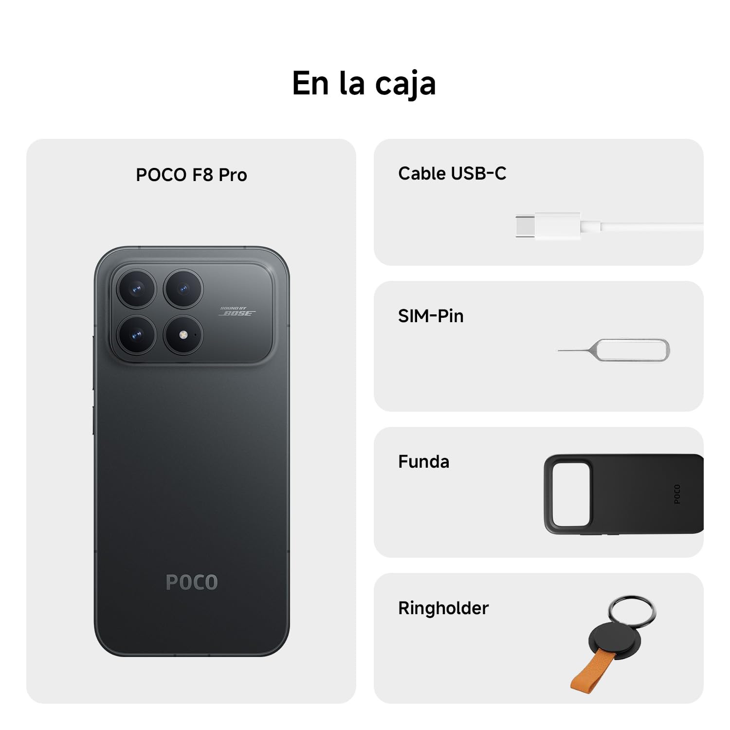 XIAOMI POCO F8 Ultra Smartphone 16+512GB, 6.85" 120Hz AMOLED Display, Snapdragon 8 Elite Gen 5, Hypercharge 100W Charging and 50W Wireless, Charger Not Included, Denim Blue (ES Version)