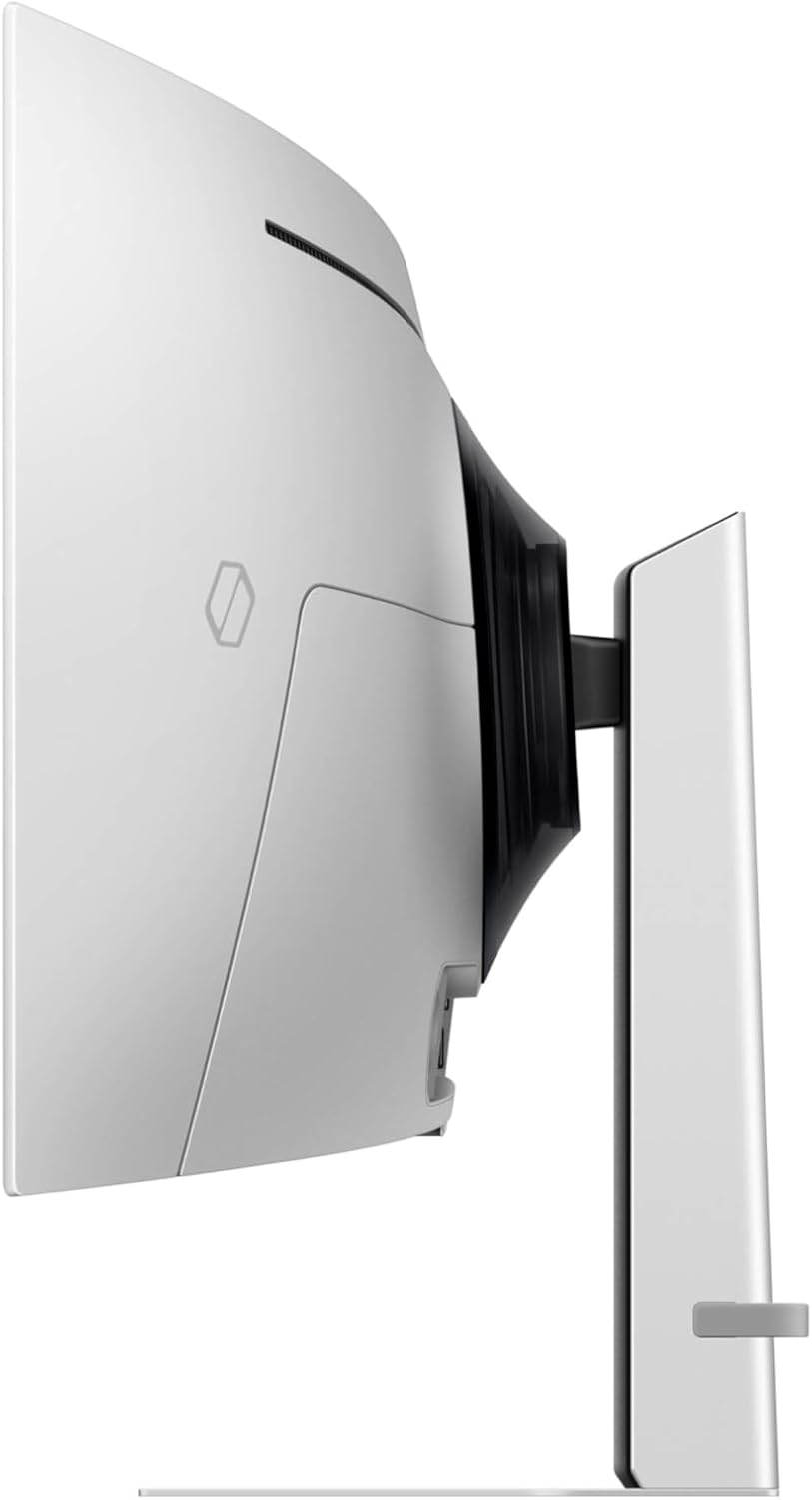 Samsung 49" Odyssey OLED G9 (G91SD) Dual QHD QD-OLED G-Sync Compatible Curved Gaming Monitor, 144Hz, 0.03ms, AMD FreeSync Premium Pro, Ergonomic Stand, 3 Year Warranty, LS49DG910SNXZA, 2024