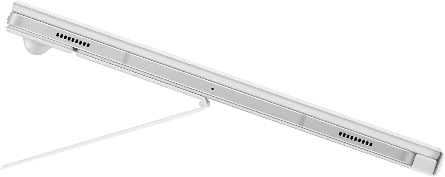 SAMSUNG Galaxy Tab S10+ Book Cover Keyboard AI Key, Detachable Platform, PC-Like Experience, Adjustable Viewing Angles, Wireless Keyboard Sharing, US Version, White