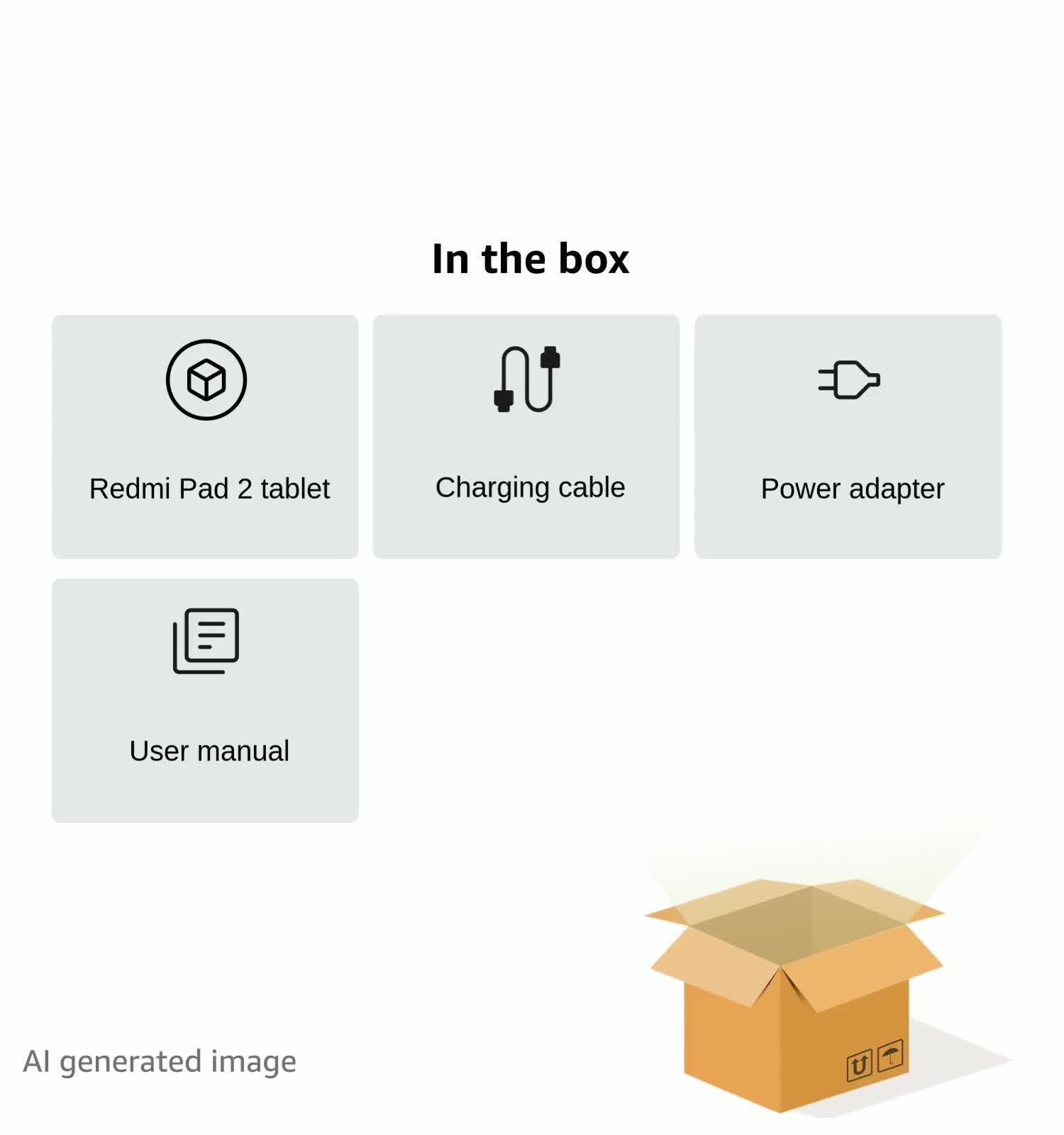 XIAOMI Redmi Pad 2 – 11 Inch Tablet 2.5K (MediaTek G100-Ultra, 4GB RAM, 128GB ROM, WiFi 5 + Bluetooth 5.3, 9000 mAh Battery, Charger Not Included), Green (ES Version)