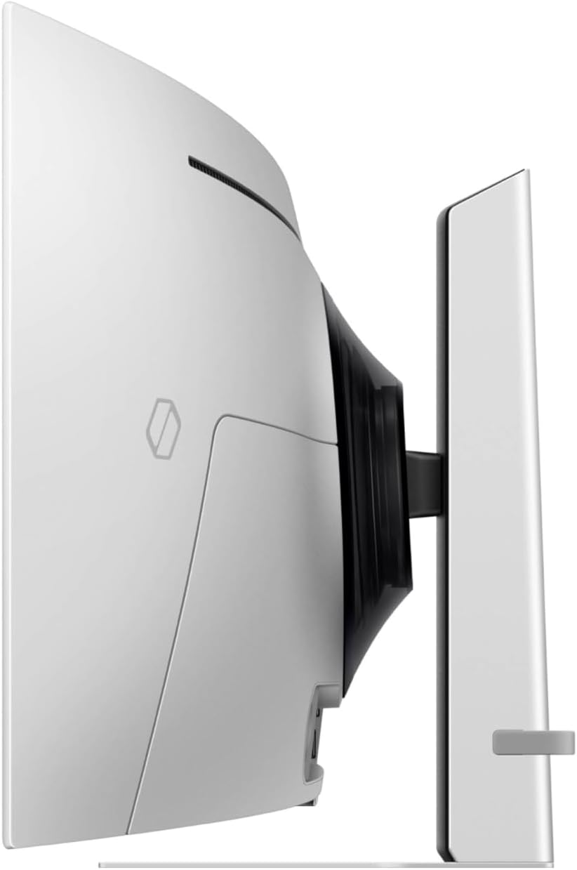 Samsung 49" Odyssey OLED G9 (G91SD) Dual QHD QD-OLED G-Sync Compatible Curved Gaming Monitor, 144Hz, 0.03ms, AMD FreeSync Premium Pro, Ergonomic Stand, 3 Year Warranty, LS49DG910SNXZA, 2024