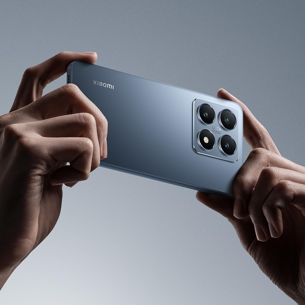 XIAOMI 14T – Smartphone de 12+256GB, Lentes Leica Summilux, MediaTek Dimensity 8300 Ultra, Pantalla AMOLED de 6,67'' 144Hz, HyperCharge 67W, Azul Titanio (Versión ES)