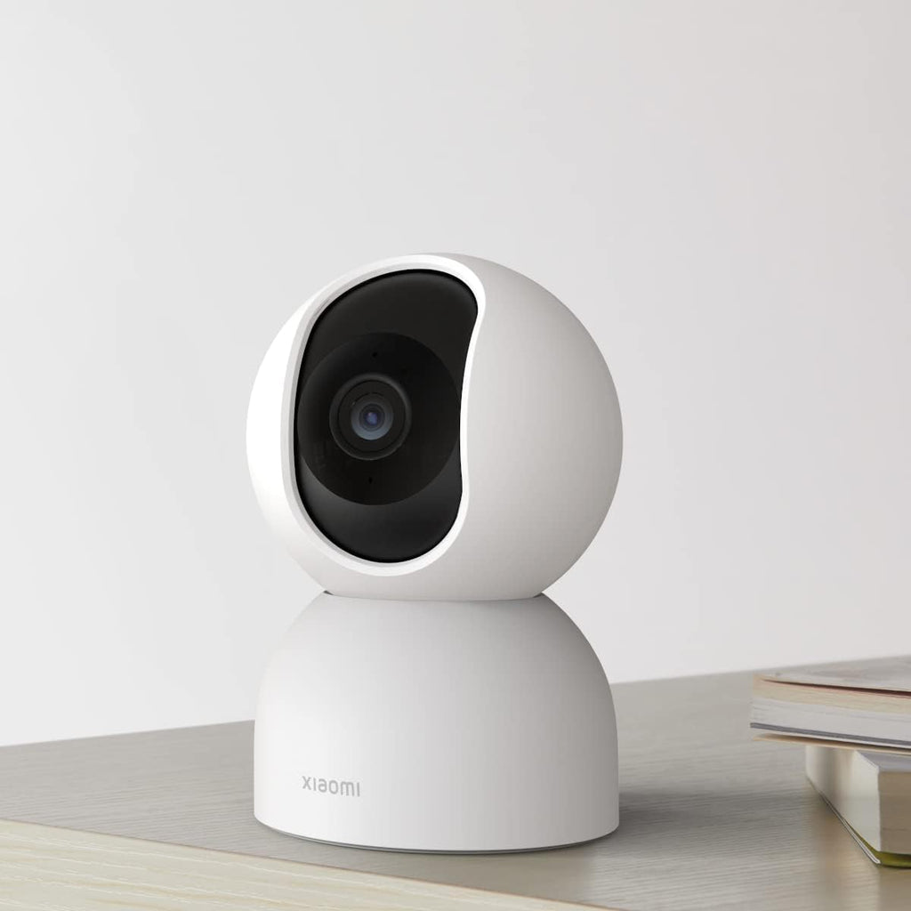 XIAOMI Smart Camera C400 - Cámara de vigilancia con resolución 2K (2560 x 1440 megapíxeles), 360grados, Apertura F1.4, visión Nocturna, detección de Movimiento, Blanco,1 Unidad