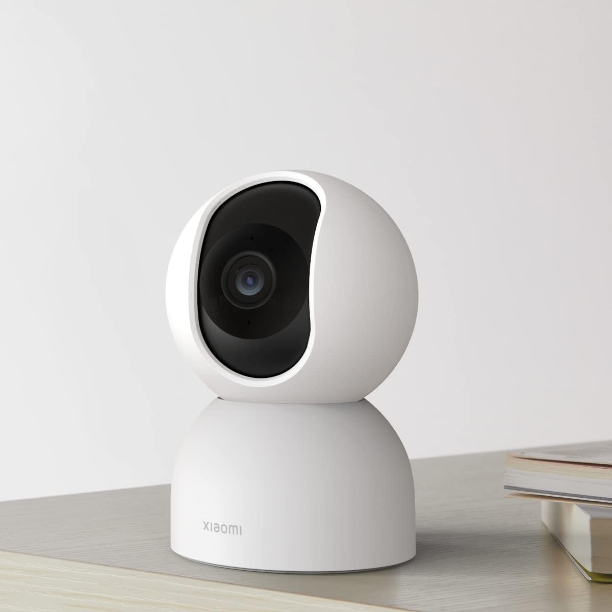 XIAOMI Smart Camera C400 - Cámara de vigilancia con resolución 2K (2560 x 1440 megapíxeles), 360grados, Apertura F1.4, visión Nocturna, detección de Movimiento, Blanco,1 Unidad