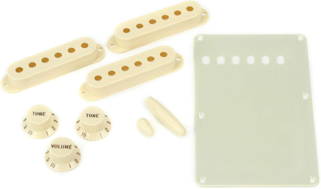 Fender Kit de accesorios Stratocaster blanco envejecido