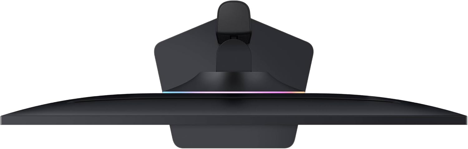 Samsung 27” Odyssey G7 (G70D) 4K UHD IPS 144Hz 1ms(GtG) Smart Gaming Monitor, G-Sync Compatible, AMD Freesync Premium, Vivid Colors, Adjustable Stand, Black Equalizer, LS27DG702ENXZA