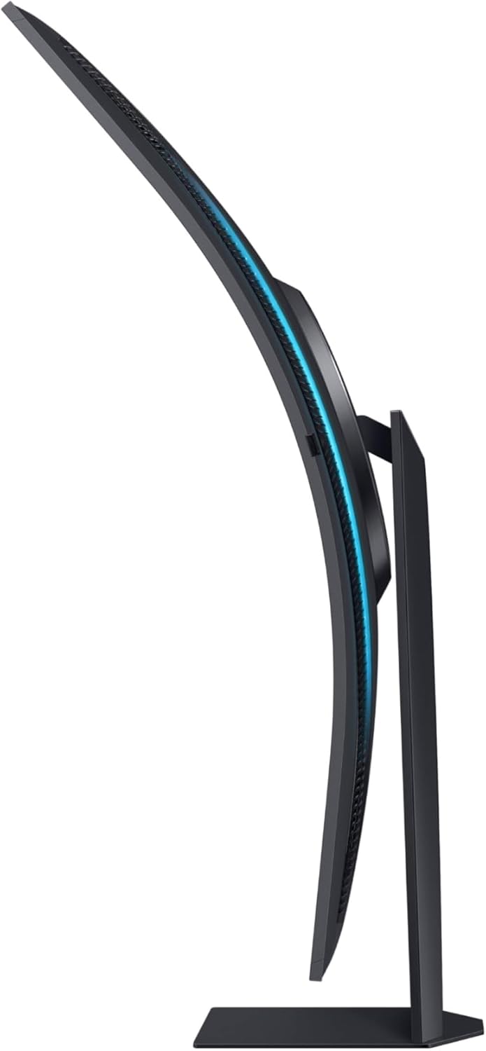 Samsung 55" Odyssey Ark 2nd Gen 4K UHD 1000R Curved Gaming Monitor, 165Hz, 1ms, 4 Input Multi View, Quantum Mini-LED, AMD FreeSync Premium Pro, HDR 10+, Height Adjustable Screen, LS55CG970NNXGO