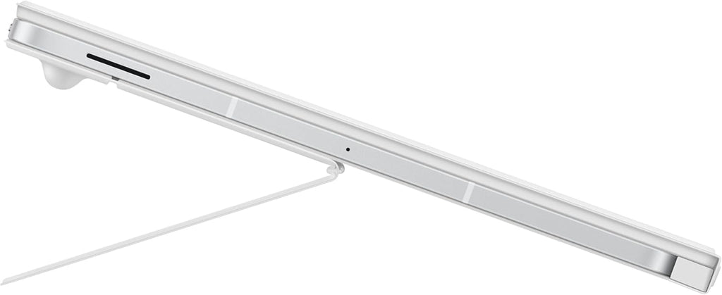 Samsung Galaxy Tab S10 FE+ Book Cover Keyboard - AI Key for Galaxy Tab S10 FE+, Detachable Platform, PC-Like Experience, Wireless Keyboard Sharing, White