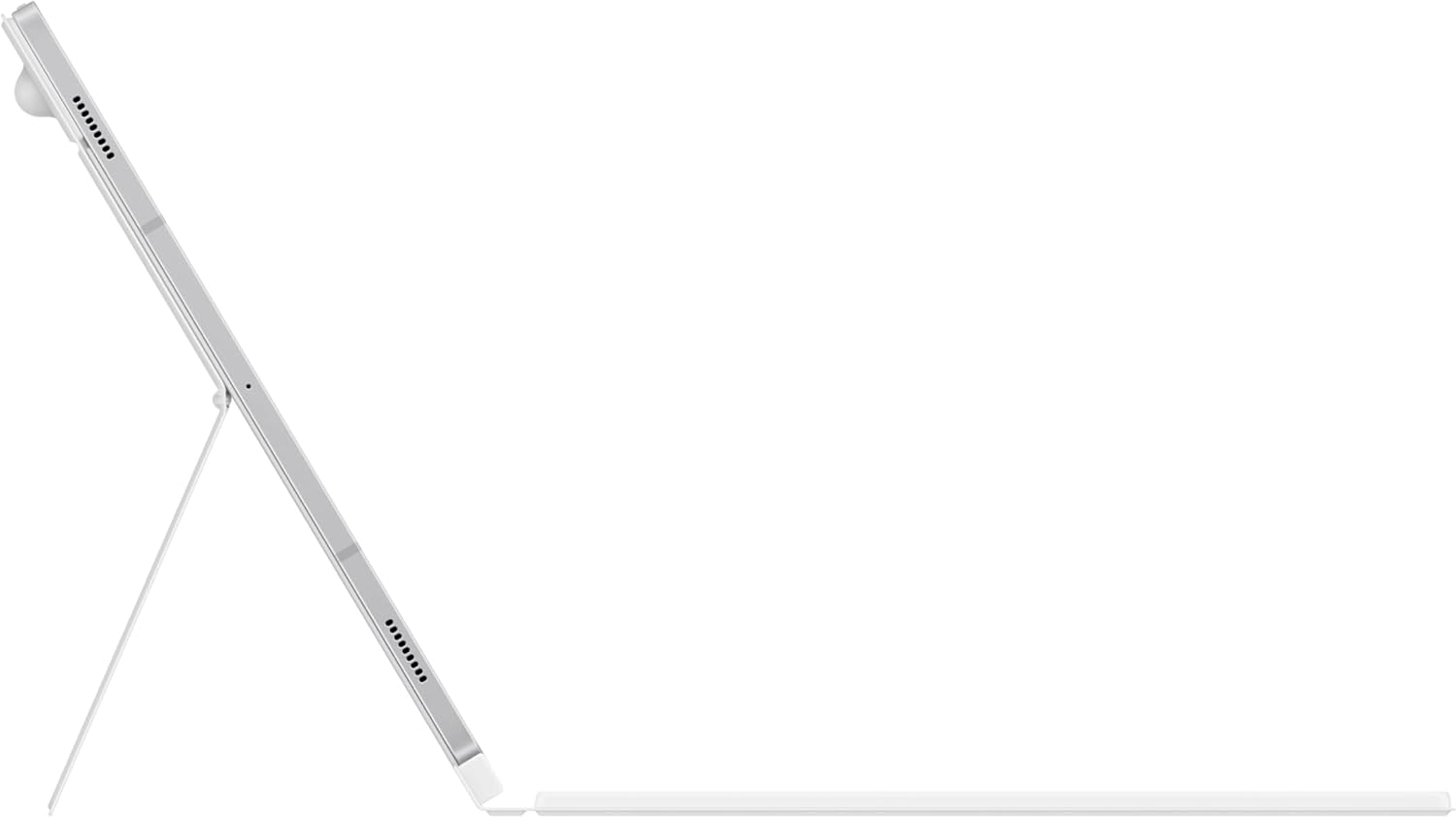 SAMSUNG Galaxy Tab S10+ Book Cover Keyboard AI Key, Detachable Platform, PC-Like Experience, Adjustable Viewing Angles, Wireless Keyboard Sharing, US Version, White