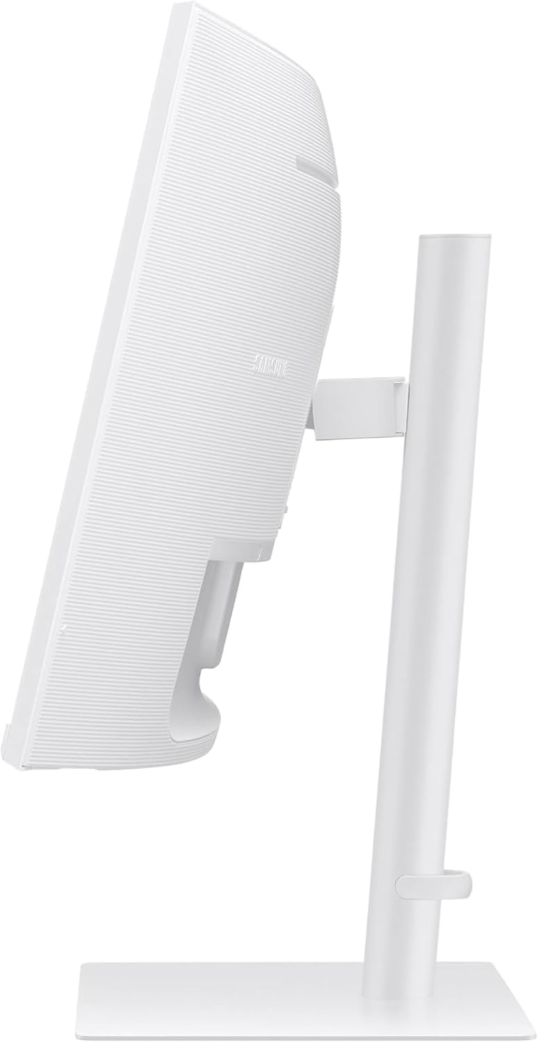 Samsung 34” ViewFinity (S65TC) Series Ultra-WQHD 1000R Curved Computer Monitor, HDR10, 100Hz, AMD FreeSync, Thunderbolt 4, Height Adjustable Stand, Built-in Speakers, Eye Care, LS34C650TANXGO, 2024