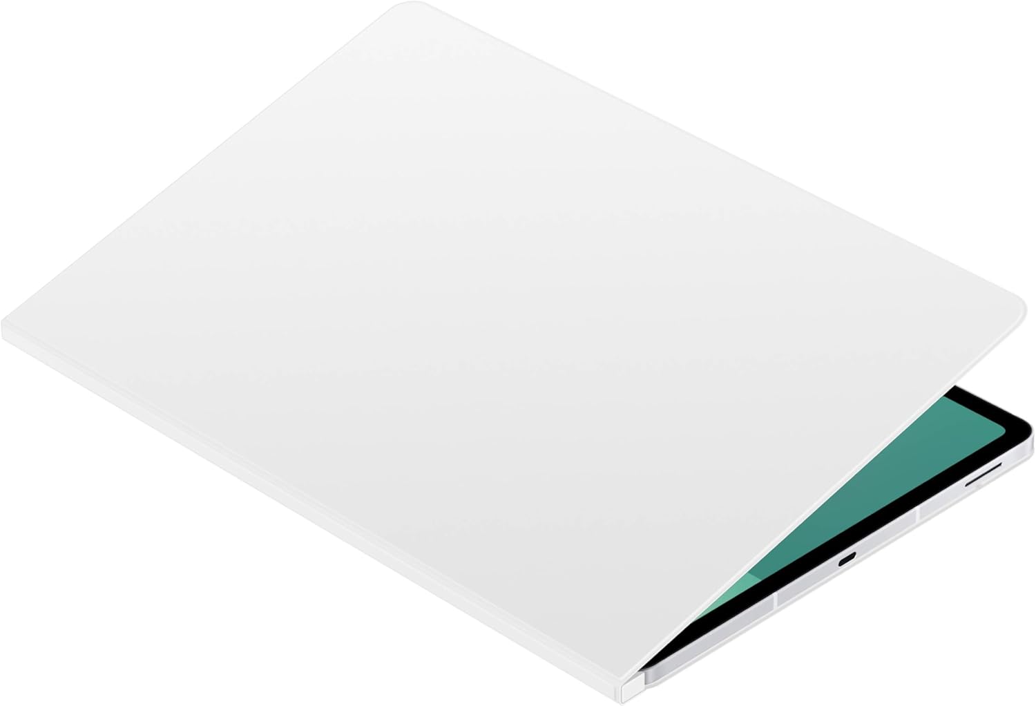 Samsung Galaxy Tab S10 FE+ Smart Book Cover for Galaxy Tab S10 FE+, Detachable Platform, PC-Like Experience, Wireless Keyboard Sharing, White