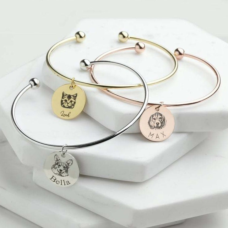 Pulseira Personalizada em Aço Inoxidável 316L