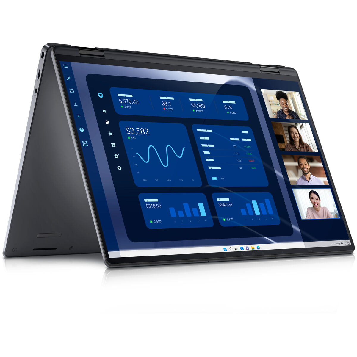 Laptop Dell Latitude 9450 14" Intel Core Ultra 7 164U 32 GB RAM 1 TB SSD Qwerty espanhol