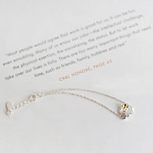 Pulseira Elefante Flor