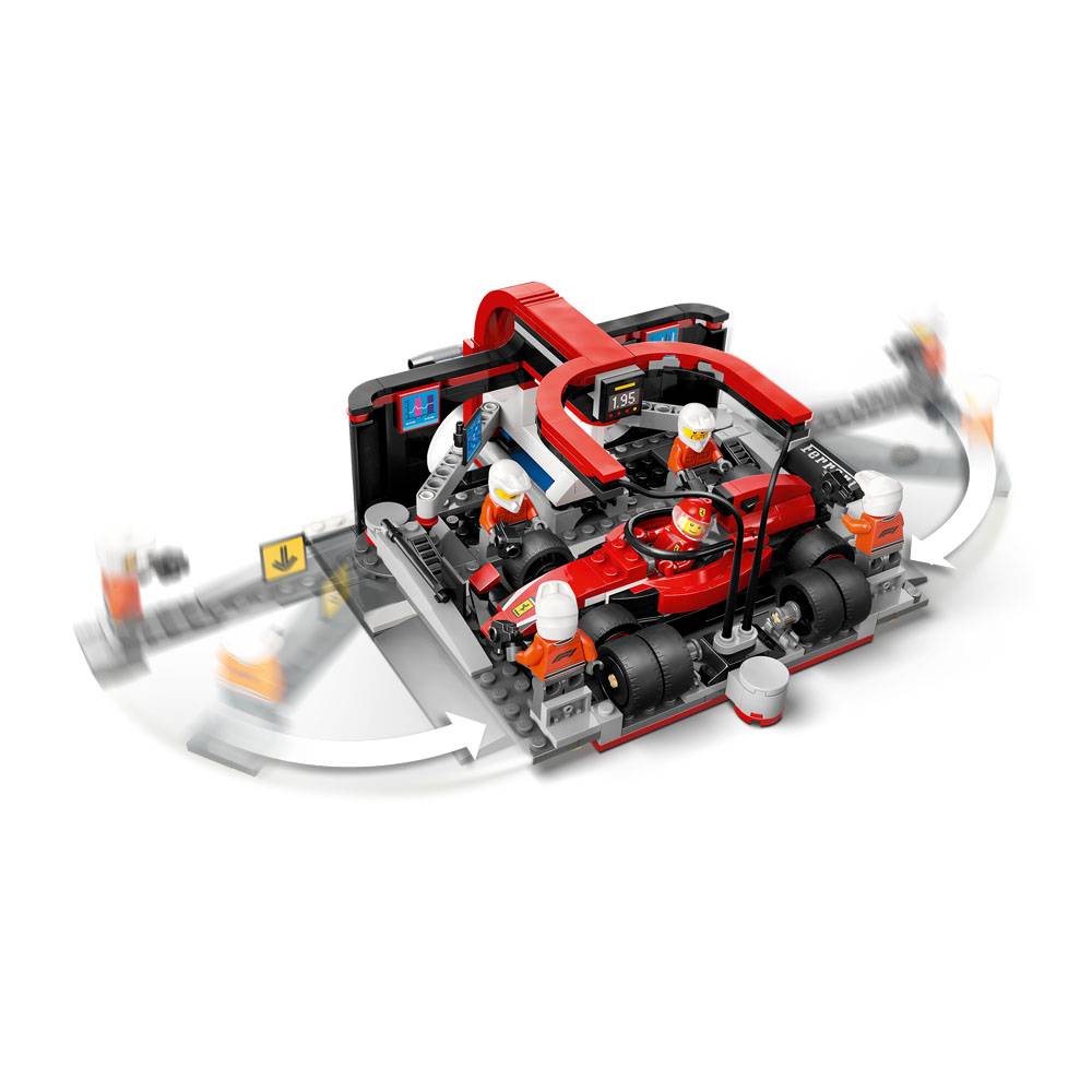 LEGO City: Equipo de Boxeo F1® y Boxeo con Ferrari | A partir de 6 años | 322 piezas | Artículo 60443