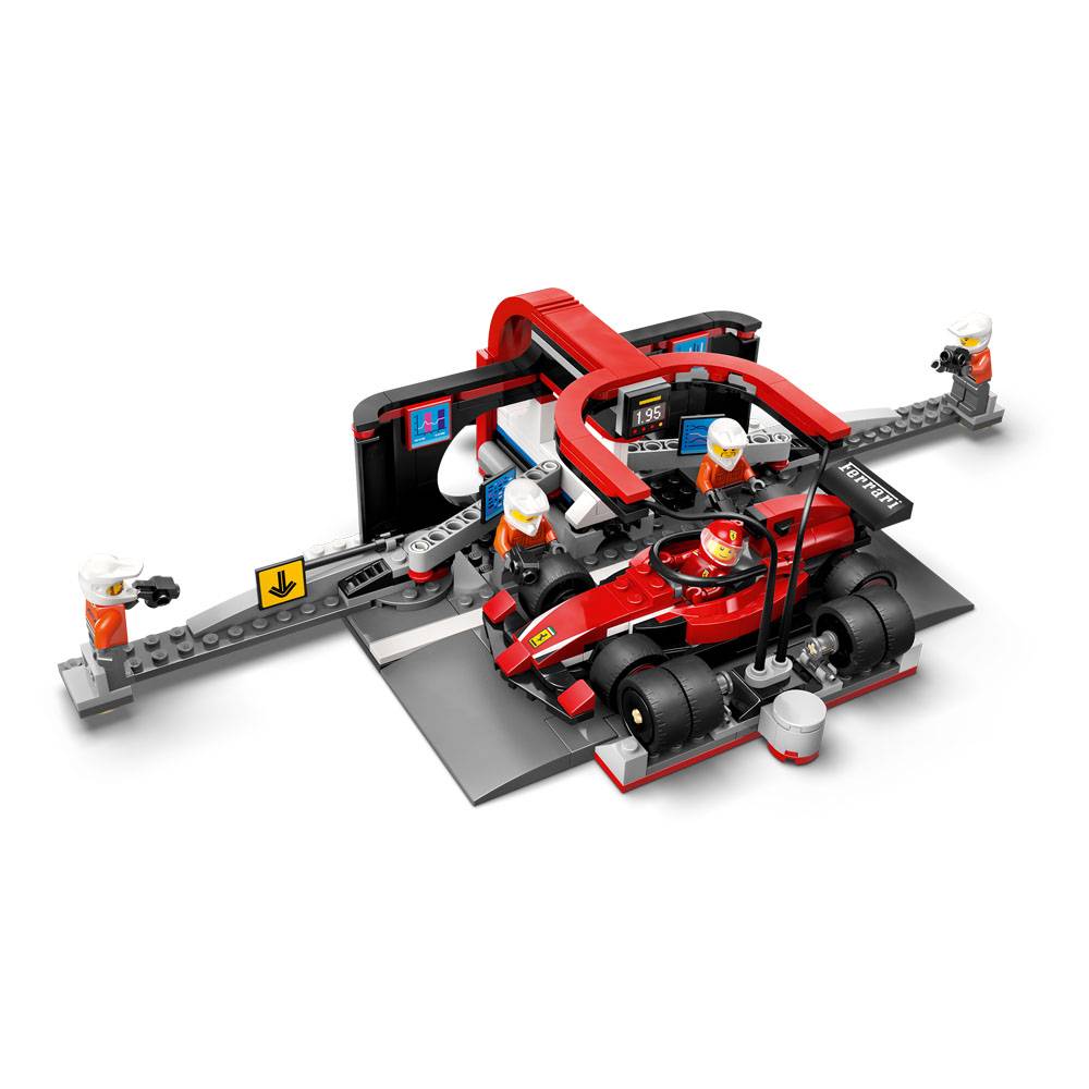 LEGO City: Equipo de Boxeo F1® y Boxeo con Ferrari | A partir de 6 años | 322 piezas | Artículo 60443