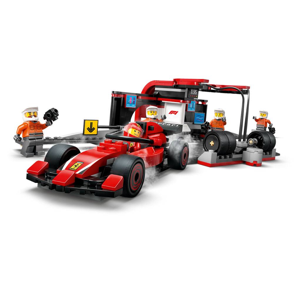 LEGO City: Equipo de Boxeo F1® y Boxeo con Ferrari | A partir de 6 años | 322 piezas | Artículo 60443