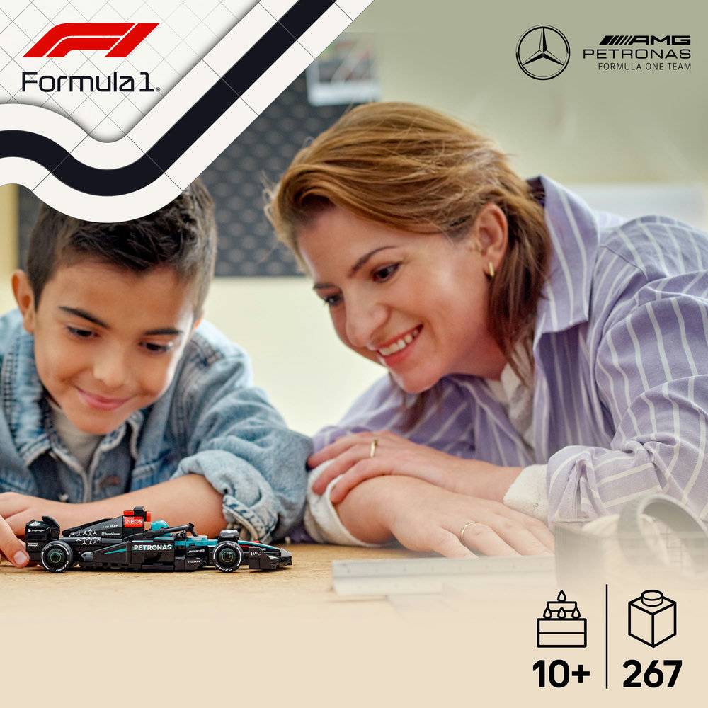 LEGO Speed ​​​​Champions: Mercedes-AMG F1® W15 | A partir de 10 años | 267 piezas | Artículo 77244