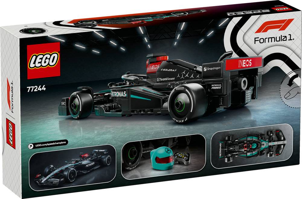 LEGO Speed ​​​​Champions: Mercedes-AMG F1® W15 | A partir de 10 años | 267 piezas | Artículo 77244