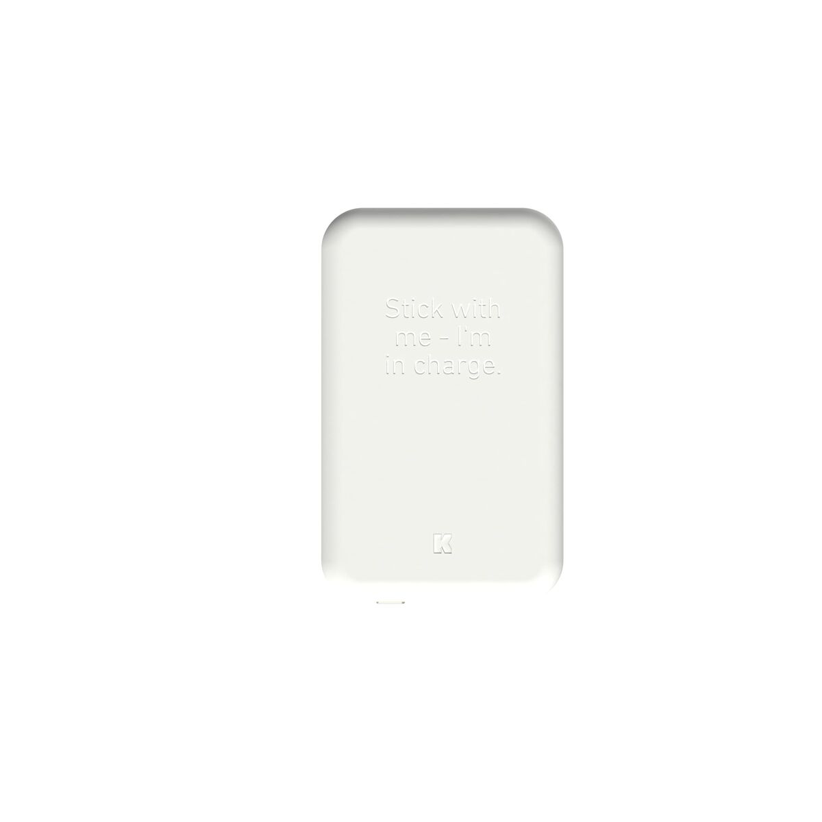 Power Bank com Carregador sem Fios Kreafunk Branco 5000 mAh