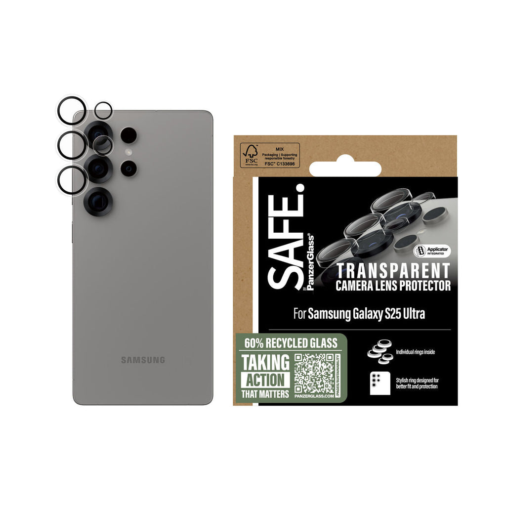 PanzerGlass screen protector for Samsung S25 Ultra