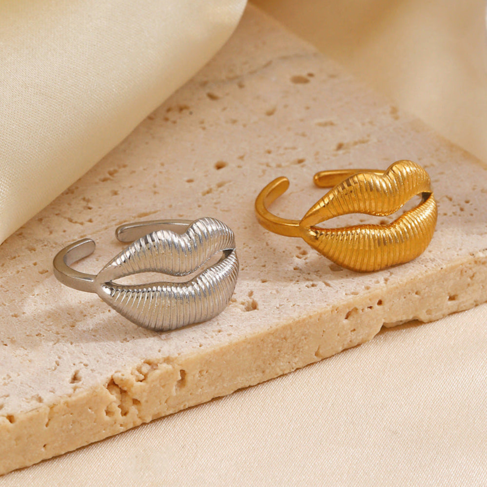 Anillo de labios de acero inoxidable