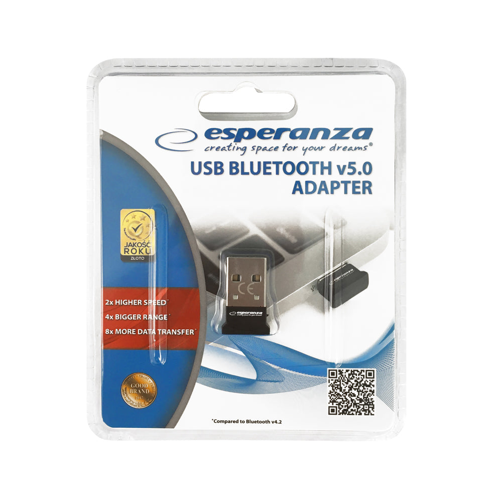 Adaptador Bluetooth USB 5.0 ESPERANZA