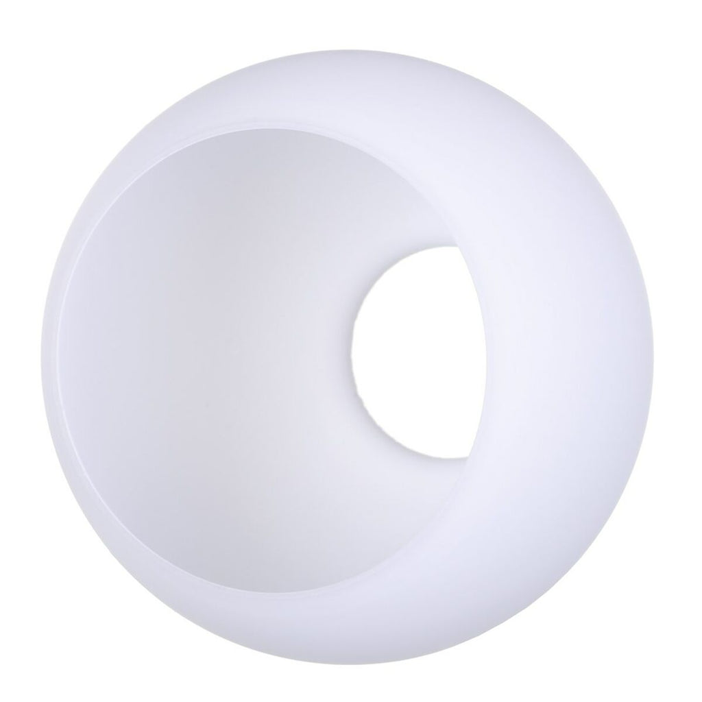 Abajur Activejet Irma Branco Vidro 13 x 10 x 9,5 cm