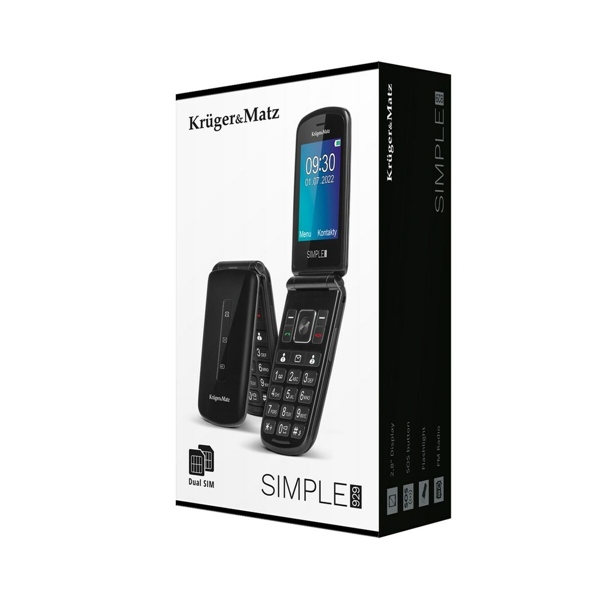 Telefone Móvel para Idosos Kruger & Matz KM0929.1 2.8"