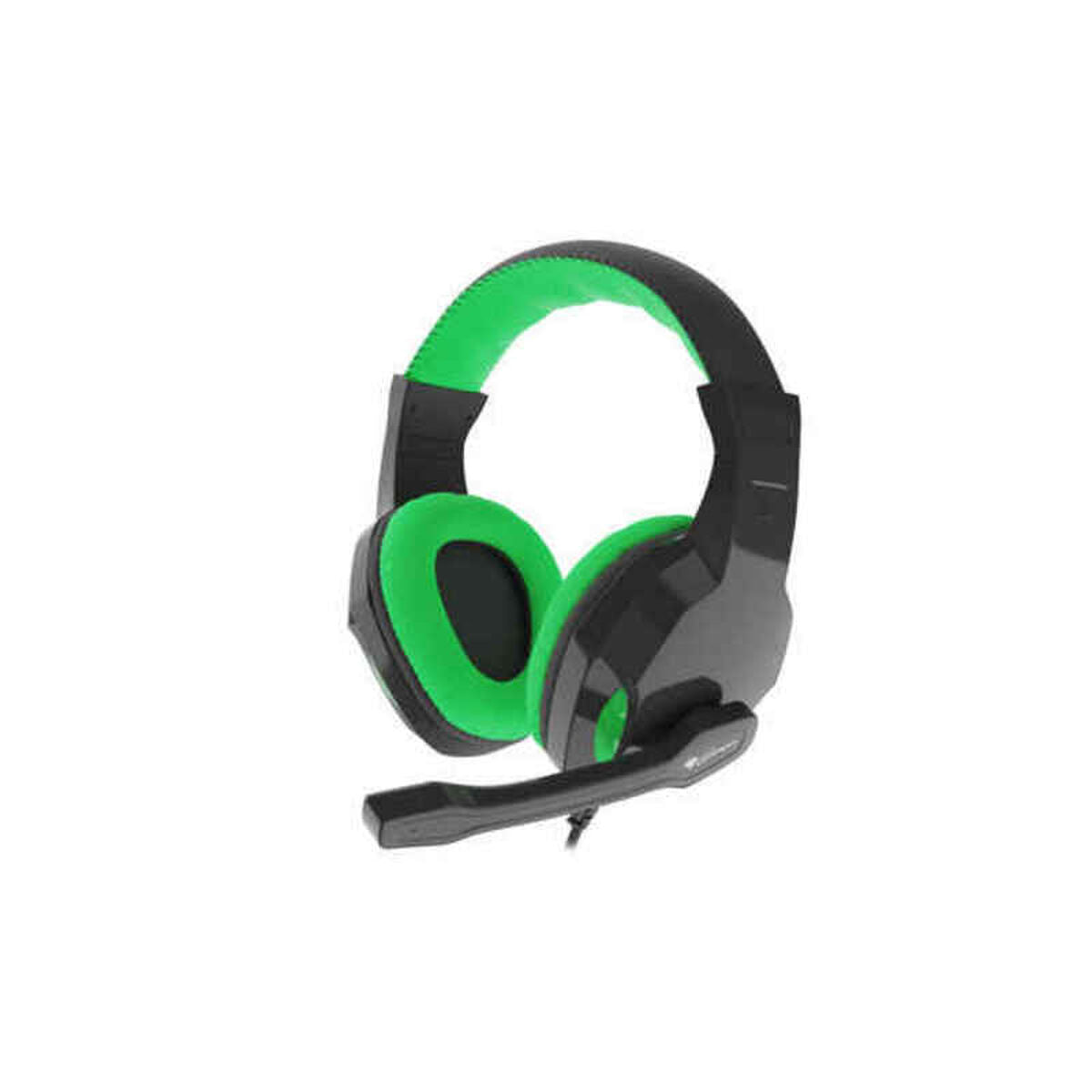 Genesis NSG-1435 Black Green Gaming Headphones with Microphone