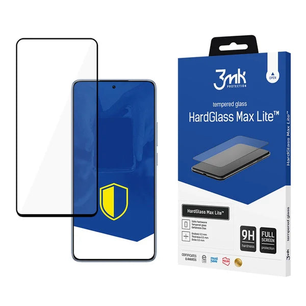 Película de vidrio templado 3mk para Xiaomi 14T / HardGlass / Max Lite