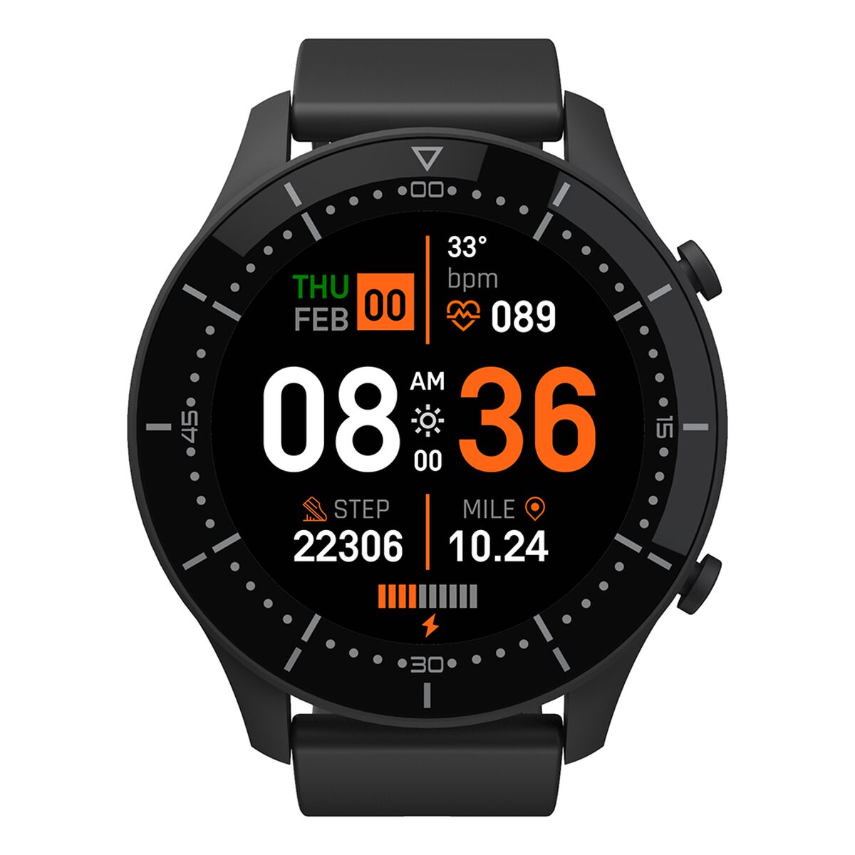 Smartwatch Media Tech MT870 Preto