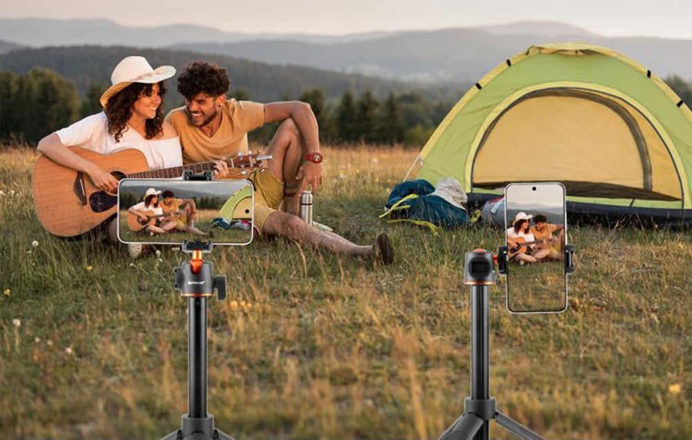 Tripé Premium Puluz para Smartphone com SelfieStick  1.4m PU730B